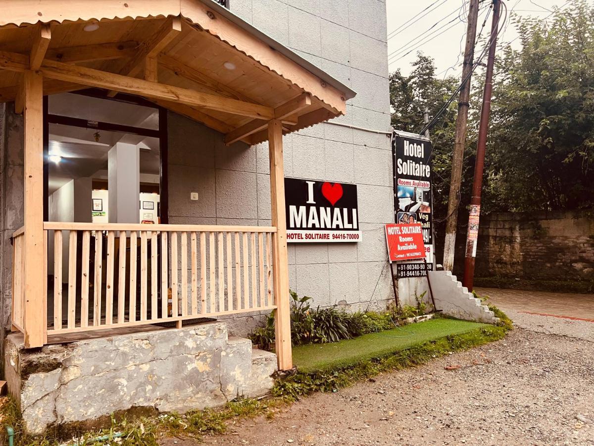 Hotel Solitaire - With Best View Of Mountains Manāli Exterior foto